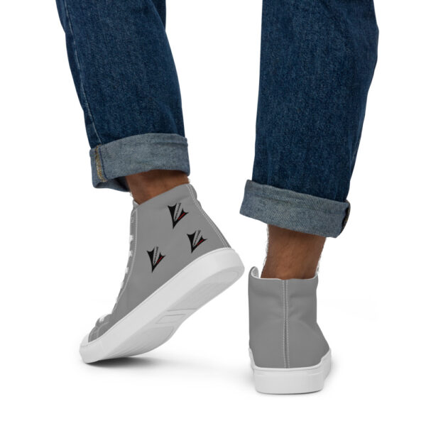 Men’s high top canvas shoes - Image 2