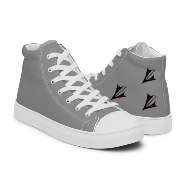 Men’s high top canvas shoes - Image 2