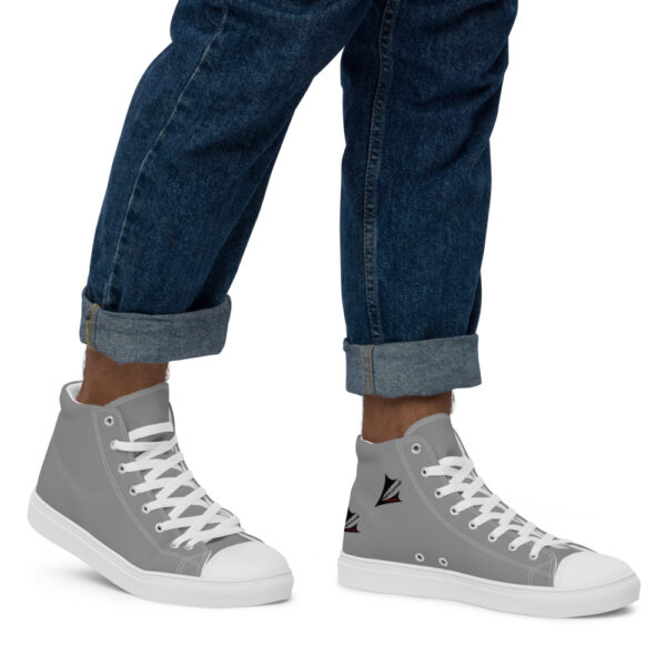 Men’s high top canvas shoes - Image 3