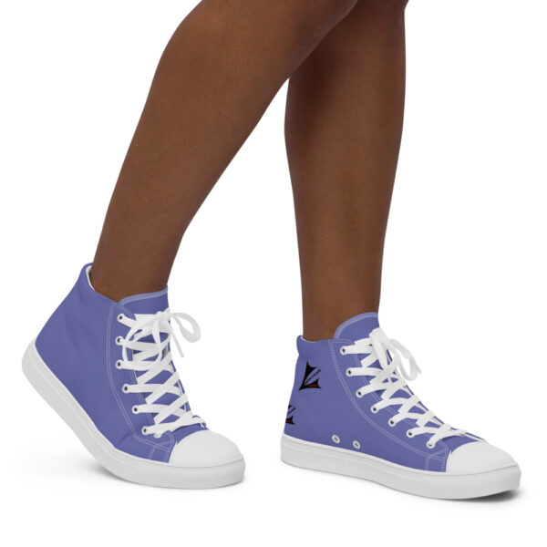 Women’s high top canvas shoes - Image 2