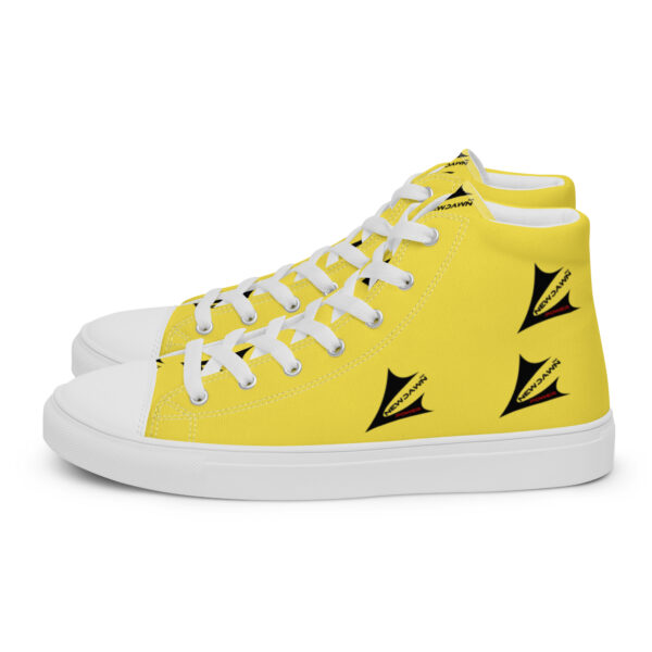 Men’s high top canvas shoes - Image 2