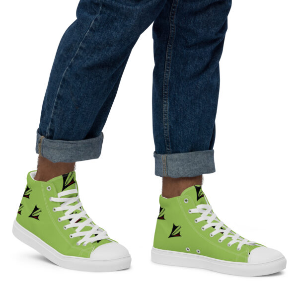 Men’s high top canvas shoes - Image 3