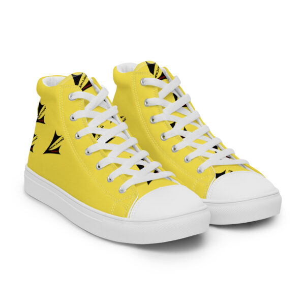 Men’s high top canvas shoes - Image 8